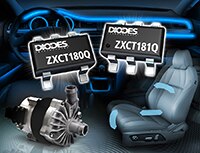 Image of Diodes ZXCT180 and ZXCT181 Series Current Monitors