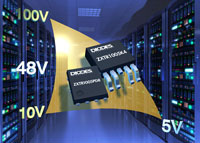 Image of Diodes Incorporated's ZXTR1005K4 and ZXTR1005PD8 High-Voltage Regulators