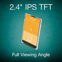 Image of Displaytech's 2.4' TFT LCD with Full Viewing Angle (IPS)