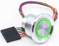 Image of E-Switch PZ Series Anti-Vandal Switch