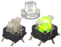 Image of E-Switch's TL3265 Series Illuminated Tact Switch