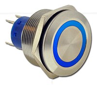Image of E-Switch's ULV8 Series Anti-vandal Switch