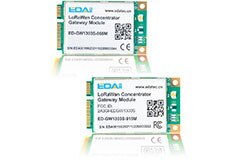 Image of EDATEC's ED-GW1303S LoRaWAN SX1303 Gateway PCIe®