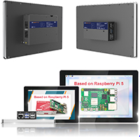 Image of EDATEC's ED-HMI3010/3020 Industrial Panel PC Based on Raspberry Pi 5