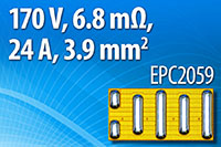 Image of EPC's EPC2059 eGaN FET for DC/DC Conversion