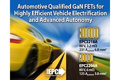 Image of EPC's EPC2218A and EPC2204A GaN FETs