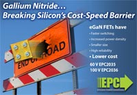 Image of EPC's GaN® Performance at MOSFET Value