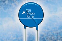 Image of TDK Corporation/EPCOS, Inc.'s AdvanceD-MP Series Multiple Pulse Disk Varistors