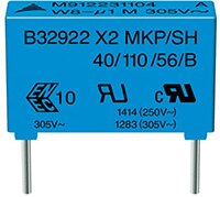 EPCOS 的 B3292xC/D 薄膜電容系列圖片