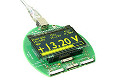 Image of EA Display Visions' OLED Development Board