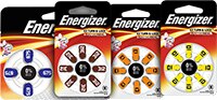 Image of Energizer's Hearing Aid Batteries