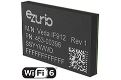 Image of Ezurio Veda IF912 Ultra-Low Power Wi-Fi® 6 + Bluetooth® LE Module