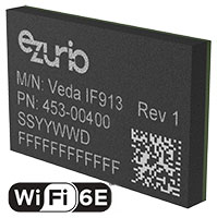 Image of Ezurio Veda IF913 Ultra-Low Power Tri-Band Wi-Fi 6E Connectivity for Industrial IoT