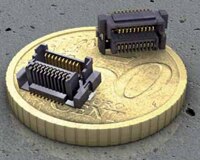 Image of FCI's MezzoStak 0.5 MM Mezzanine Connectors