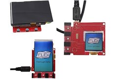 带有 JDI RLCD 的 FLEx 彩色显示屏开发套件图片