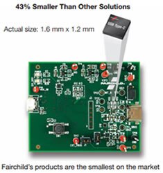 Fairchild 的 USB Type-C 产品组合图片