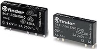 Image of Finder Relays 34 Series PCB Relays