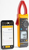 Image of Fluke's 393 FC CAT III 1500 V True RMS Clamp Meter with iFlex