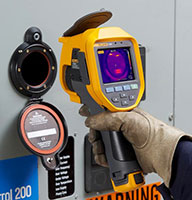Image des hublots IR de Fluke Electronics