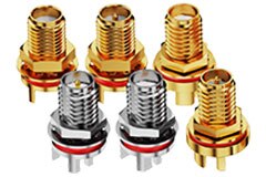 Image of IP-Rated PCB Edge-Mount SMA Connectors with up to 18 GHz