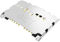 GCT 的 MEM2085 推拉式 MicroSD 插槽图片