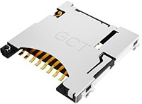 GCT 的 MEM2090 Micro SD 連接器的圖片