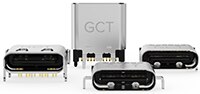 GCT 的 USB4056/USB4080/USB4115/USB4525 3.2 Gen2 USB Type-C® 連接器圖片