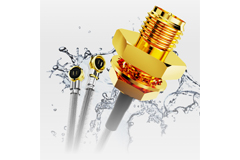 Image of GCT Sealed IP67/IP68/69K SMA to IPEX® MHF® Coaxial Cable Assemblies