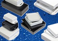 Image of Hammond Manufacturing's 1551W Series Watertight Polycarbonate Enclosure