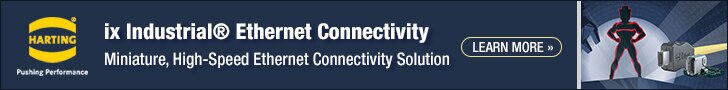 Image of Harting's ix Industrial Ethernet Connectivity