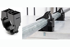 Image of HellermannTyton's Bolt Mount Ratchet P-Clamp