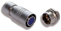 Hirose 的 HR10 微型推拉式連接器圖片