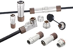 Image of Hirose LF Series Cat.6A Circular Connectors