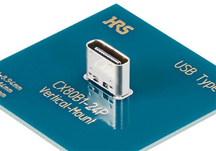 CX80 - Vertical USB Type-C Connector