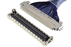 Image of I-PEX CABLINE®-UM Vertical Interconnect Solution