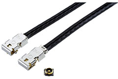 Image of I-PEX MHF® 4L LK Locking Industry Standard Miniature RF Micro-Coax Product Series