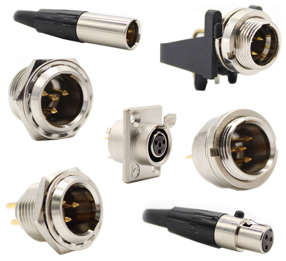 Mini Io Plug 迷你型 XLR 連接器 - IO Audio | DigiKey