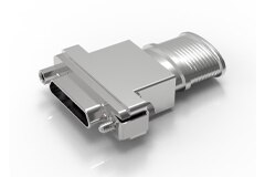 Image of ITT Cannon Machined Metal Backshells for Cannon MDM Connectors
