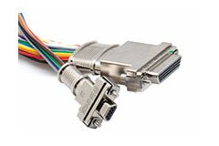 Image of ITT Cannon Machined Metal Backshells for Cannon MDM Connectors