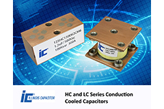 Image of Cornell Dubilier/Illinois Capacitor's HC and LC Series Conduction Cooled Capacitors