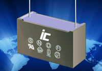 Immagine dei condensatori di soppressione classe X2 di Cornell Dubilier/Illinois Capacitor