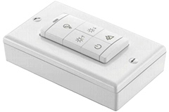 Image of ILLUMRA's BTX-S5BWH Bluetooth® Wireless Wall Switch Station