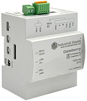 Image of Industrial Shields GateBerry Industrial Raspberry Pi Gateway