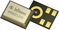 Image of Infineon Technologies' IM66D130A/IMD120A MEMS Microphones