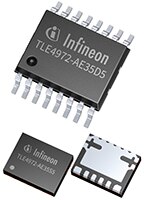 Immagine del sensore magnetico XENSIVE™ TLE4972 di Infineon
