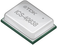 Image of TDK InvenSense’s ICS-40638 Ultra-High AOP Analog MEMS Microphone