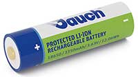 Image of Jauch Quartz Protected 18650 Lithium-Ion Battery