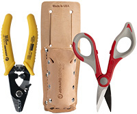 Imagen del kit de tijeras de fibra y Kevlar® TK-355 de Jonard Tools