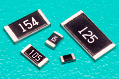 Image of KOA's HV73 High Voltage Thick Film Chip Resistor
