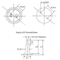 Image of KEMET's HV Series Supercapacitors -Terminal Image 4